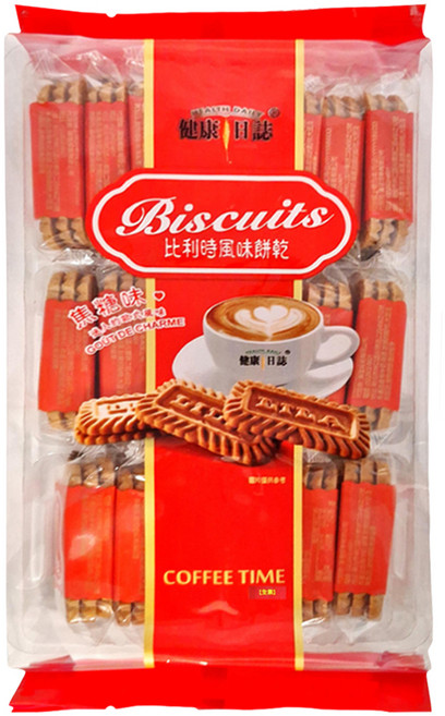 HEALTH DAILY 健康日誌 比利時風味餅乾, 297g, 1袋