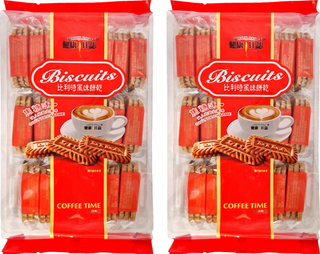 HEALTH DAILY 健康日誌 比利時風味餅乾, 297g, 2袋