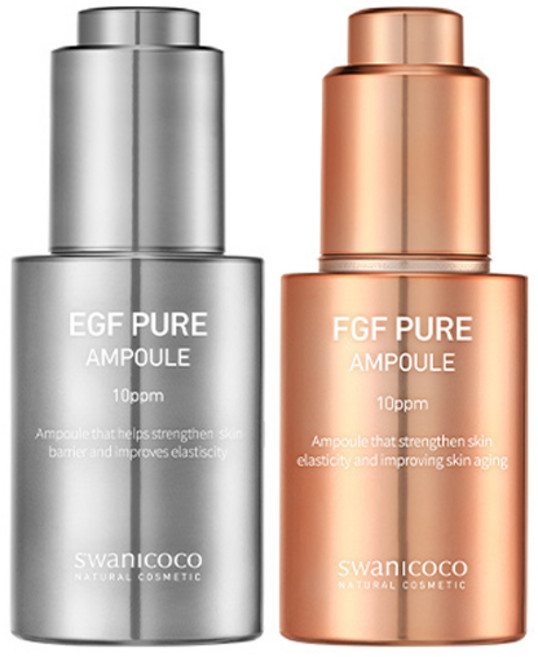 스와니코코 EFG 10ppm 퓨어 앰플 + FGF 10ppm 퓨어 앰플, 30ml, 1개