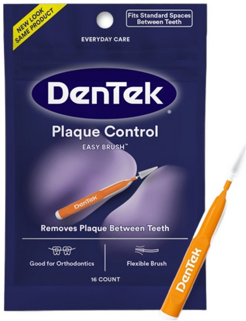 덴텍 이지브러쉬 스탠다드 치간칫솔 63mm, 1개, 16개입