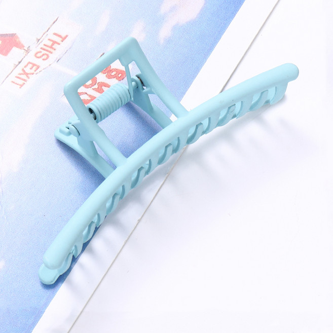 수스다 반묶음 파스텔톤 메탈 곡선 집게핀 816 7cm