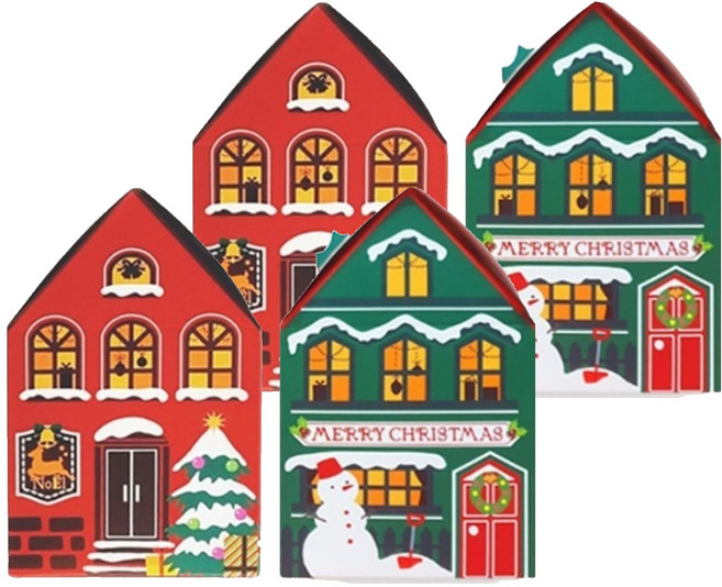포춘쿠키 5g x 2종 x 10p 크리스마스 하우스 세트 10, 2세트