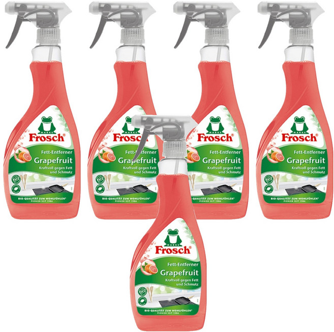 프로쉬 자몽 다목적 세정제, 500ml, 5개