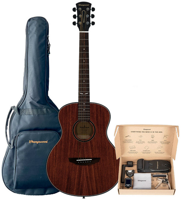 오렌지우드 OLIVER JR M L 어쿠스틱 기타 p + 구성품 11종, 랜덤발송, 1개