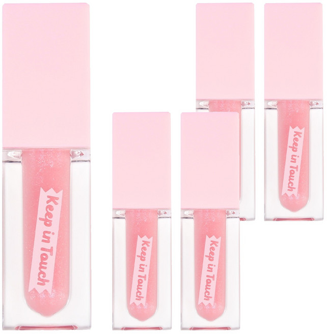 [비건뷰티] 키핀터치 젤리 립 플럼퍼 틴트, 스파클링에이드, 5개