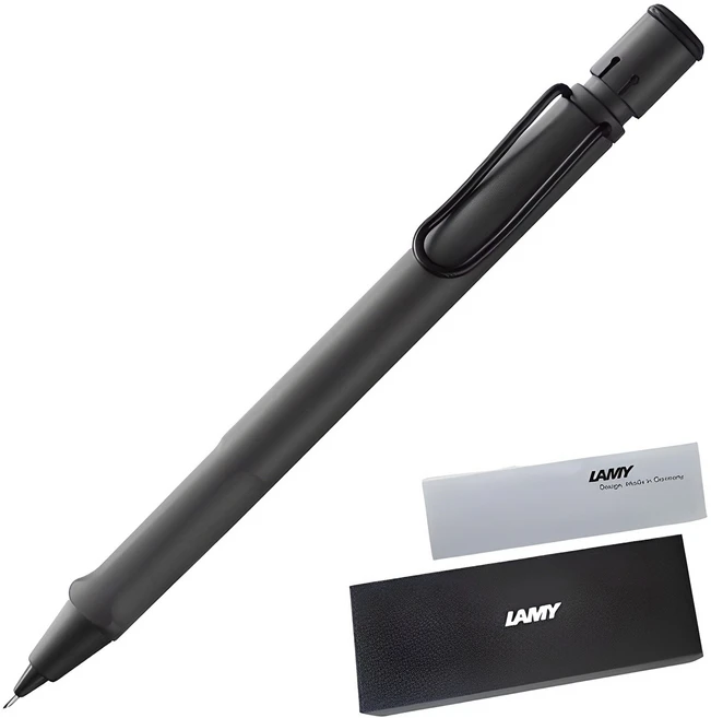 LAMY 사파리 샤프 챠콜 + 하드케이스 + 리플렛, 0.5mm, 1개 - 쿠팡
