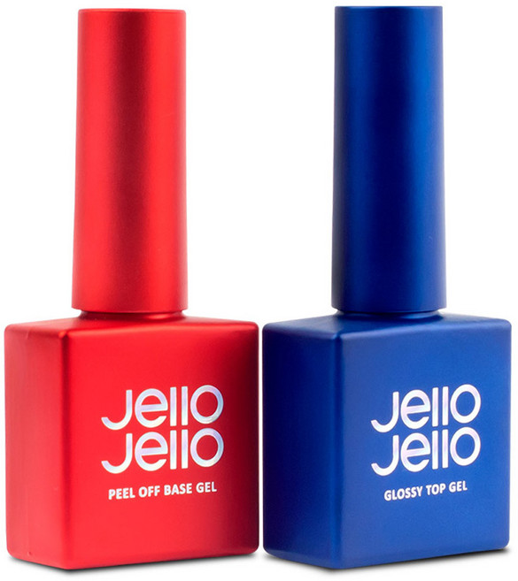 젤로젤로 필오프 베이스젤 10ml + 글로시 탑젤 10ml 세트, 1개