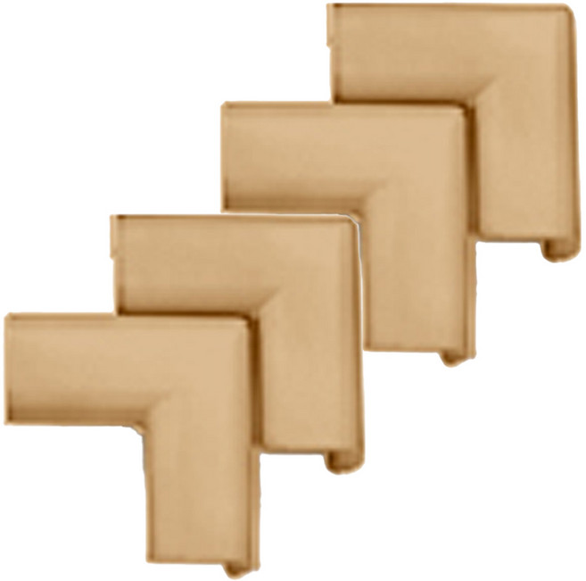 아가드 일반형 코너보호대, 카페라떼, 4개