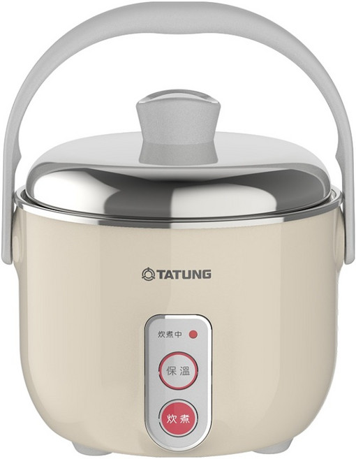 TATUNG 大同 不鏽鋼電鍋, TAC-03D-N, 奶茶色