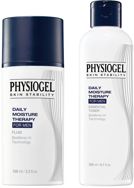 피지오겔 데일리 모이스쳐 테라피 포맨 플루이드 올인원 로션 100ml + 에센셜 토너 200ml 세트, 300ml, 1개 - 쿠팡