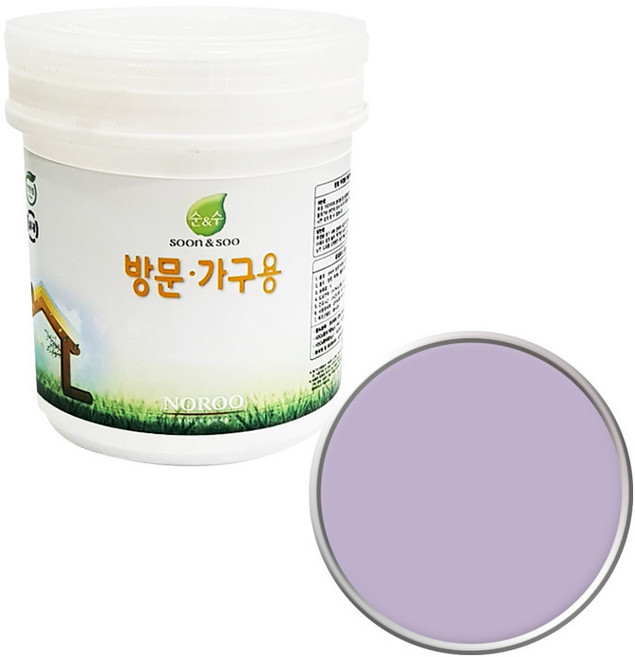 순앤수 방문 가구용 페인트, 라벤더 NR6039, 1L, 1개