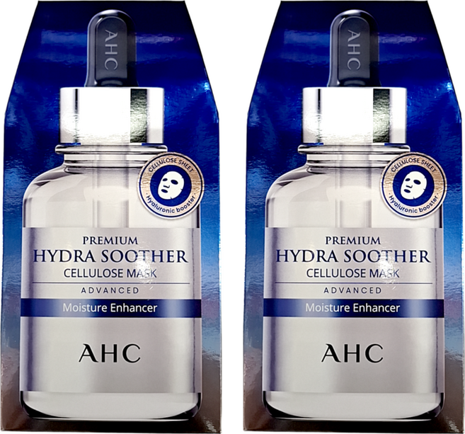 AHC 安瓶精華溫和親膚面膜 玻尿酸保濕 27ml, 5片, 2盒
