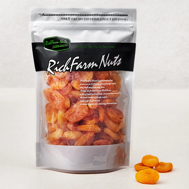 리치팜너트 건살구, 400g, 1개 - 쿠팡