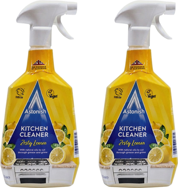 Astonish 廚房清潔劑 檸檬, 750ml, 2瓶