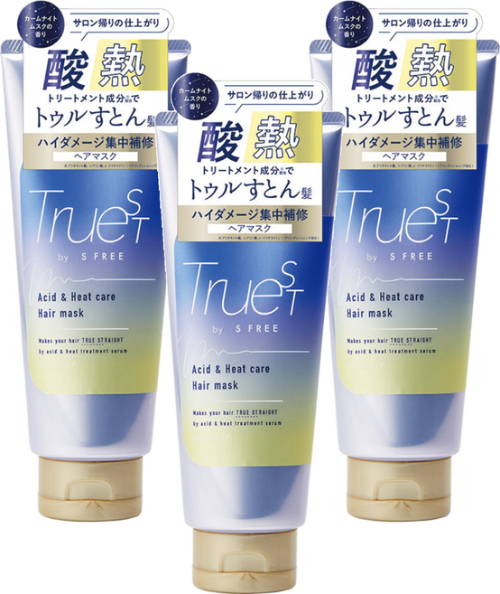 TrueST 微縮毛矯正煥髮髮膜, 180g, 3條