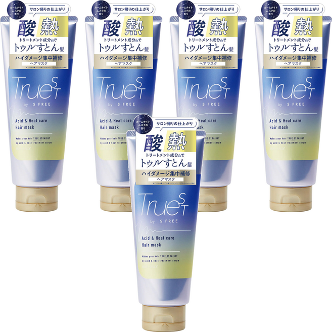 TrueST 微縮毛矯正煥髮髮膜, 180g, 5條