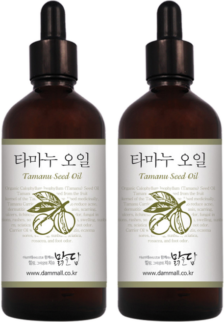 맑을담 타마누 오일, 100ml, 2개