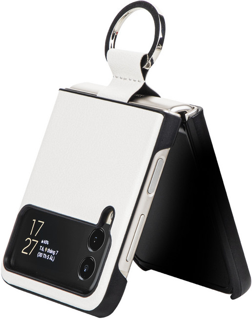 아이몰 가죽 플립 커버 링 그립 휴대폰 케이스