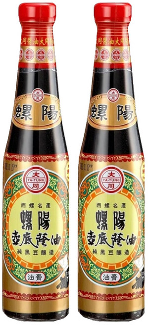 大同醬油 螺陽壺底蔭油膏, 420g, 2瓶