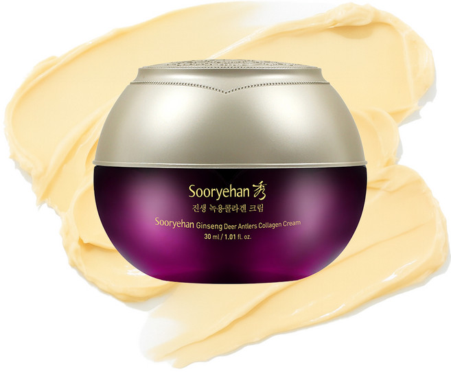 수려한 진생 녹용 콜라겐 크림, 1개, 30ml