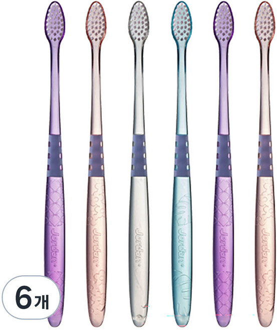 조르단 타겟 센스티브 성인용 칫솔, 6개입, 6개