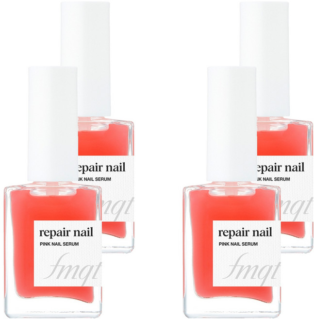 fmgt 리페어 핑크 네일 영양제, 10ml, 4개