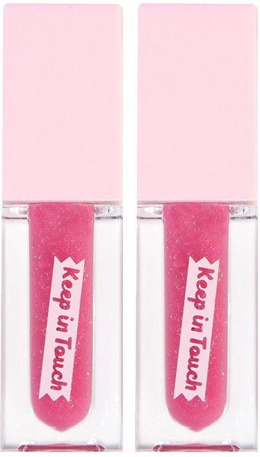 [비건뷰티] 키핀터치 젤리 립 플럼퍼 틴트, 베리크러쉬, 2개