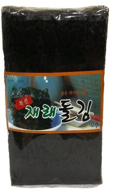 명화씨푸드 신안 돌김 100장, 300g, 1개