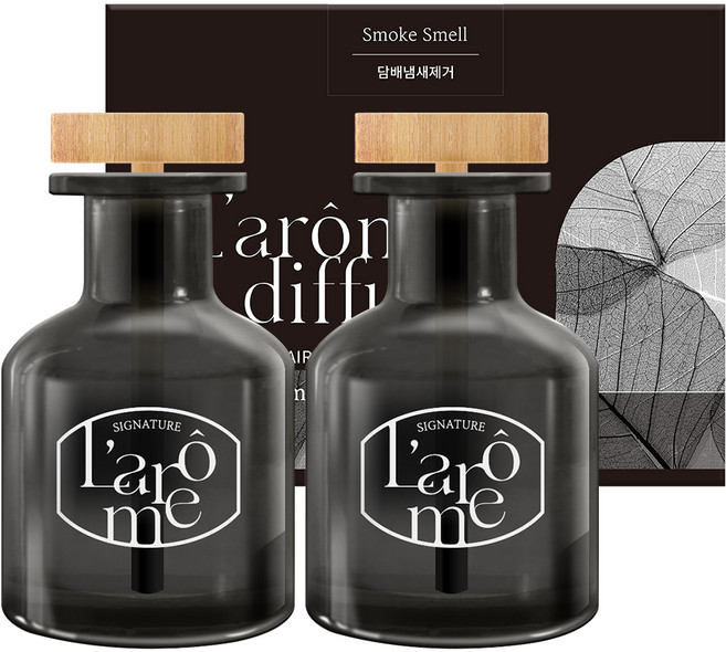 더허브샵 라홈 카 디퓨저 150ml 본품, 담배냄새제거, 2개