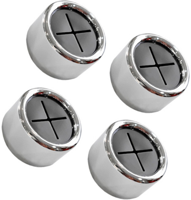 피키픽스 접착식 타올 행주 꽂이, 실버 + 그레이, 4개