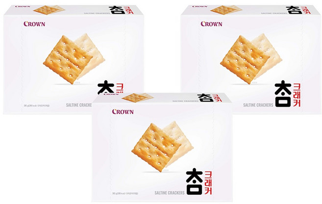 참크래커, 280g, 3개