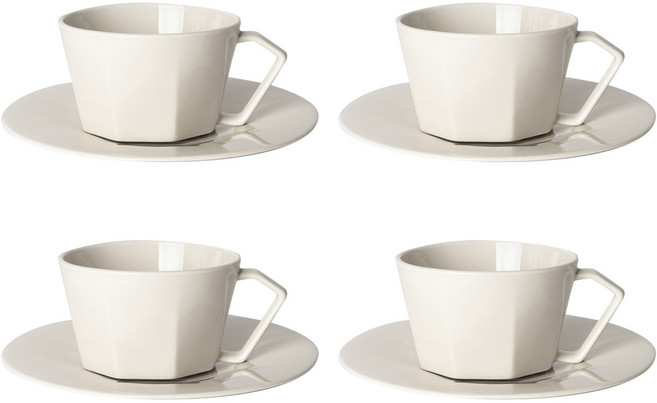 쓰임 라움 국산 커피잔 4인조 세트, 1세트