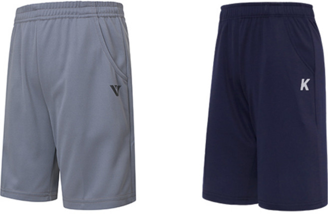 키스포 아동용 냉감 통기성 추리닝 트레이닝 팬츠 2종 세트