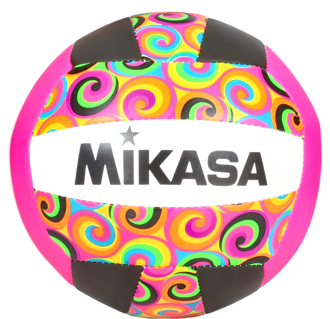 MiKASA Sports 沙灘排球 MKGGVB-SWRL 260~280g, 彩虹, 1個