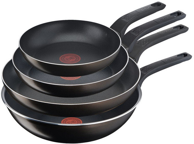 테팔 티타늄 액티쿡 후라이팬 4종 세트, 블랙커피, 프라이팬 20cm + 프라이팬 24cm + 프라이팬 28cm + 볶음팬 28cm, 1개