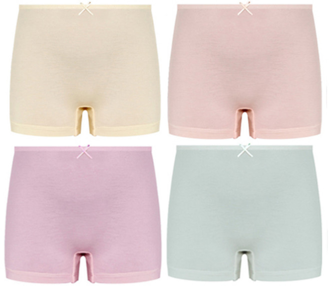 엠알키즈 아동용 인견 드로즈팬티 4종 세트