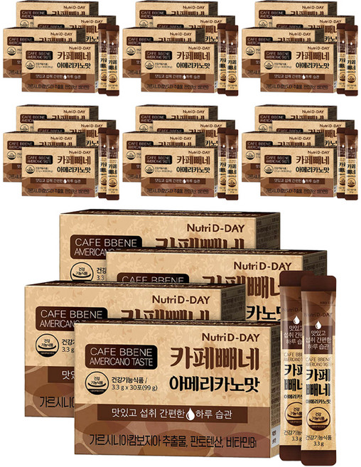 Nutri D-DAY Caffe Bene 美式咖啡口味, 99g, 28個