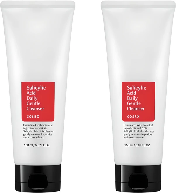코스알엑스 살리실산 데일리 젠틀 클렌저, 150ml, 2개 - 쿠팡