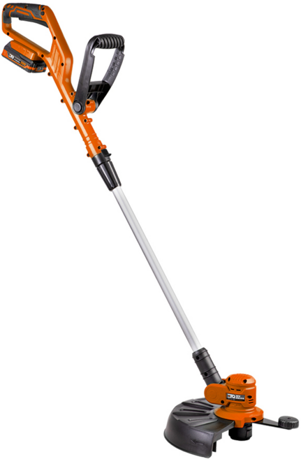 ETQ USA 20V鋰電割草機 4.0快充套裝組 全長106~126cm x 直徑30cm 主機 + 4.0Ah鋰電池 + 快衝充電器 2.6kg, 1組