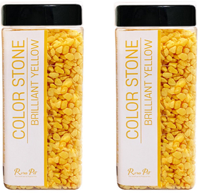 로라펫 컬러스톤 750g, 브릴리언트옐로우, 2개