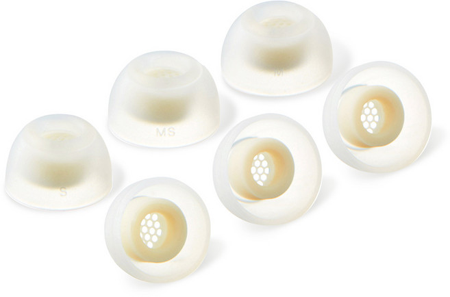 아즈라 맥스 TWS / 갤럭시버즈2 용 이어팁 교체용캡 양쪽 혼합형 S + MS + M 세트, TWS-S/MS/M, 아이보리