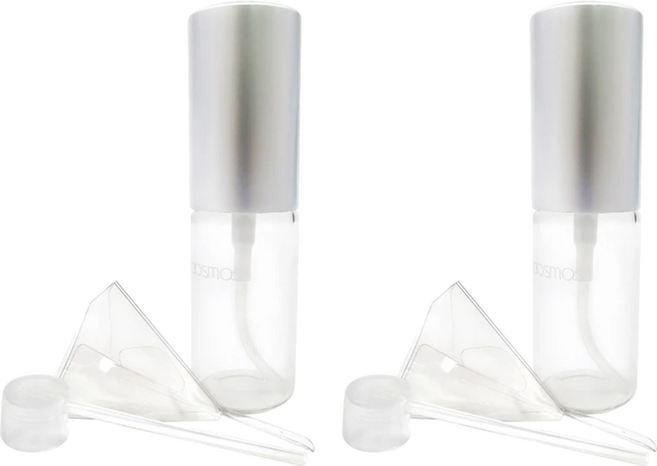 台灣 COSMOS 璀璨香水瓶 15ml, 透明色, 2組