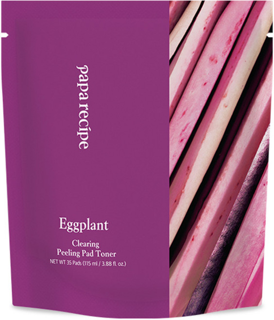파파레서피 가지 클리어링 필링 패드 토너 리필 115ml, 35매입, 1개
