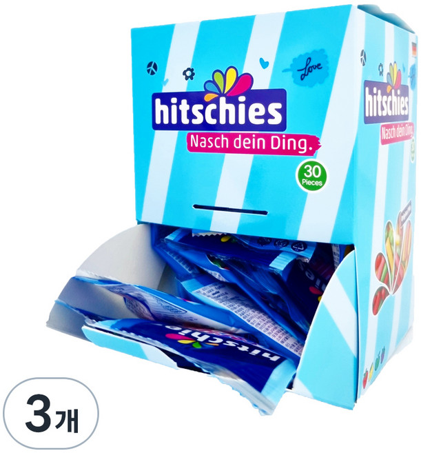 히츨러 히치스 수수깡젤리 30개입, 300g, 3개