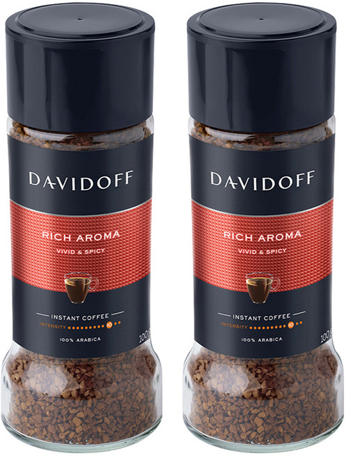다비도프 리치아로마 원두커피믹스, 100g, 1개입, 2개