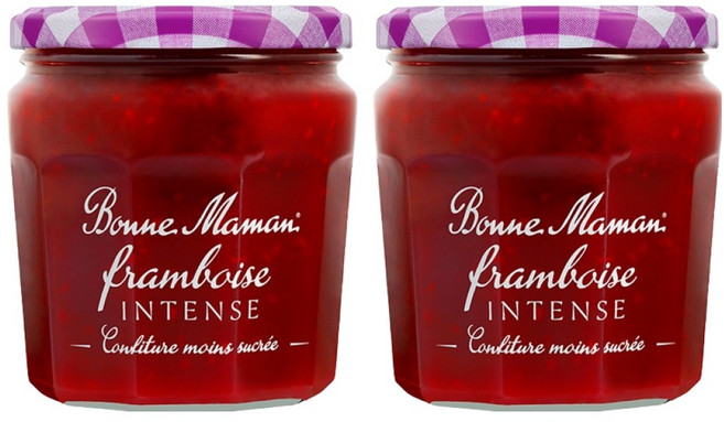 본마망 인텐스 라즈베리잼, 335g, 2개