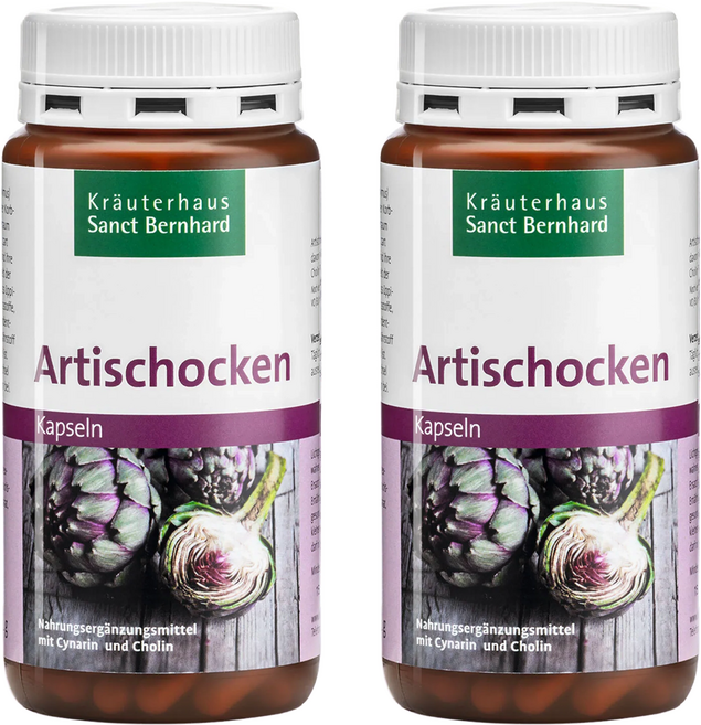Sanct Bernhard 聖伯納德 朝鮮薊膠囊, 150顆, 350mg, 2罐
