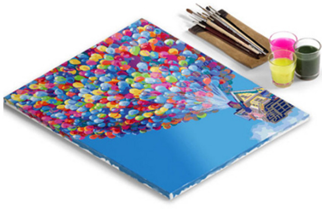 아트조이 DIY 명화 그리기 세트 40 x 50 cm 세로형, 풍선기구, 1개