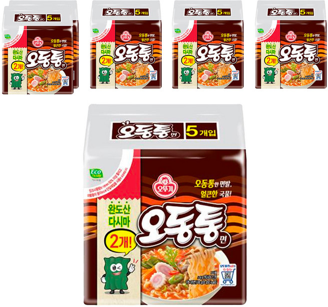 오뚜기 오동통면 120g, 30개