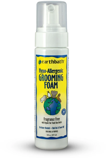 얼스배스 강아지 워터리스 발세정제 저자극 그루밍 폼 무향, 237ml, 1개입, 1개 - 쿠팡